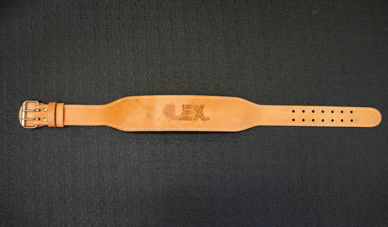 Пояс атлетический кожаный «ALEX» Размер: XL