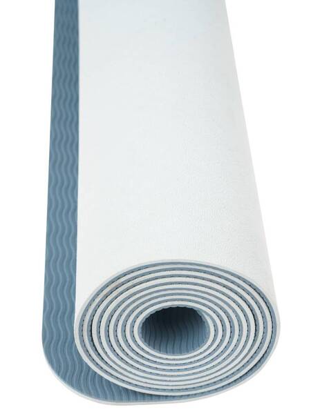 Коврик для йоги Tunturi TPE 4мм голубой