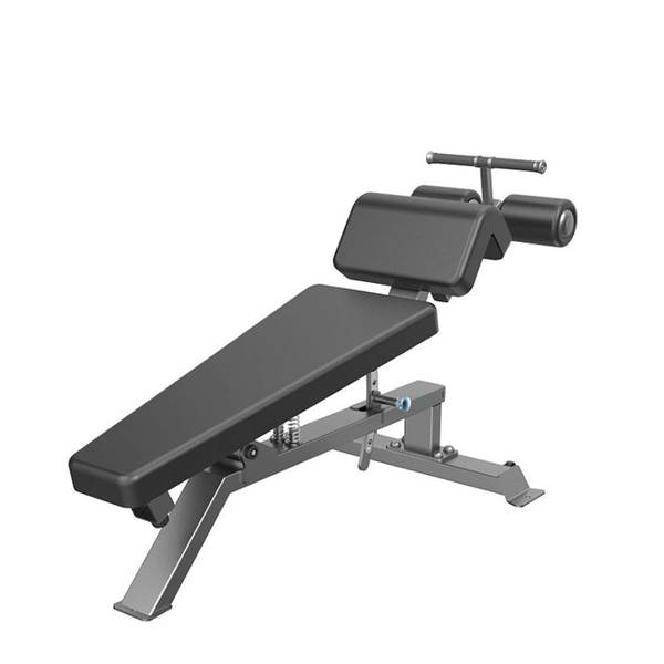 DHZ E-3037 СКАМЬЯ ДЛЯ ПРЕССА РЕГУЛИРУЕМАЯ (ADJUSTABLE DECLINE BENCH)